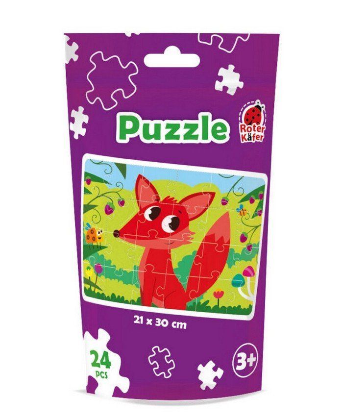 Пазлы мягкие 24эл 21*30см Fox Vladi Toys фото