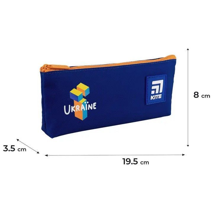 Пенал-косметичка Kite унісекс на 1 відділення 680-5 BE Ukraine фото