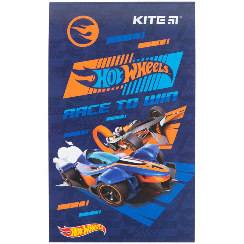 Блокнот-планшет А6 50л. без линовки, мягкая обложка Kite Hot Wheels микс фото