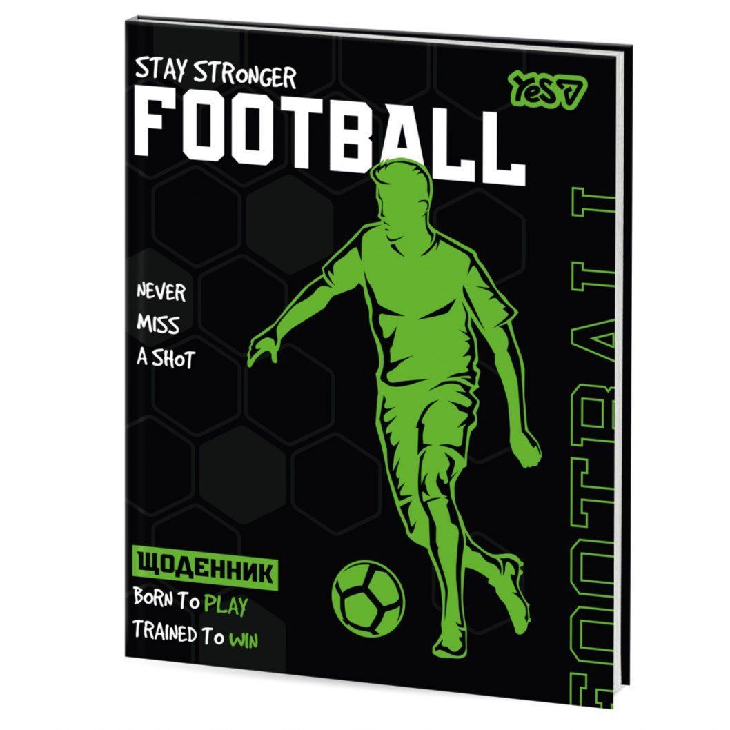Щоденник шкільний Yes Football Profi інтегральна обкладинка фото