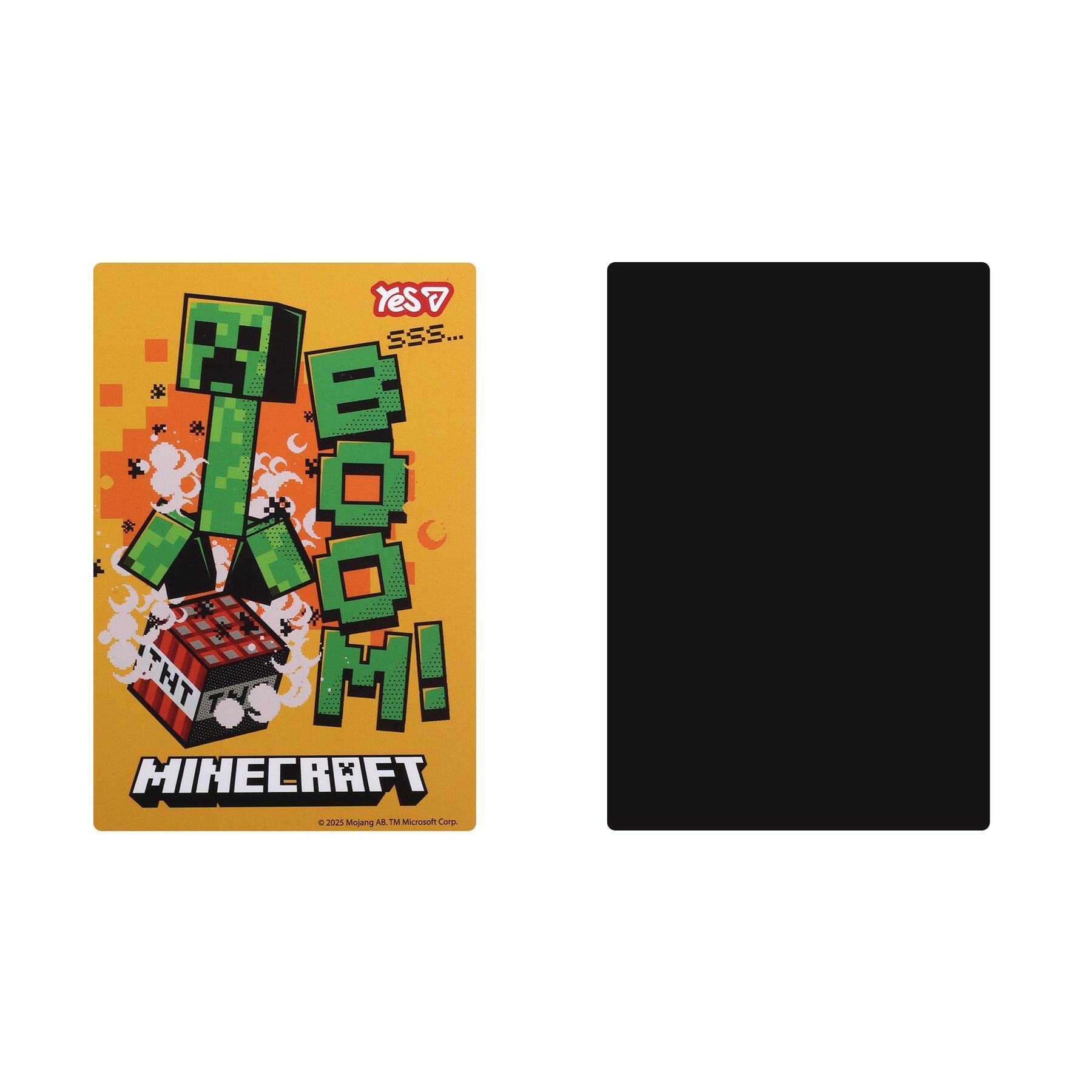 Набір магнітів 2шт 6*9см Yes Minecraft Boom, мультиколір фото