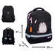 Рюкзак шкільний для дівчинки Yes S-52S Ergo My Pusheen 37 &times; 28 &times; 15 см чорний фото 2