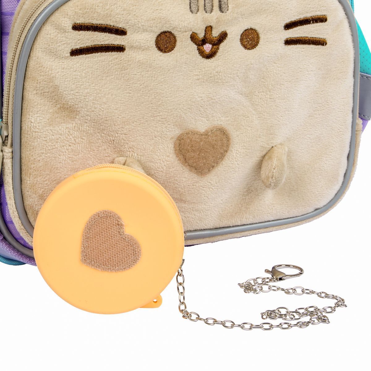 Рюкзак шкільний для дівчинки Yes S-72M Pusheen Summer 38 &times; 30 &times; 17 см фіолетовий фото