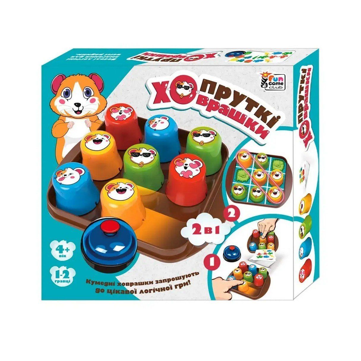 Гра настільна Пруткі ховрашки 4FUN Game Club 29*5,5*27см фото