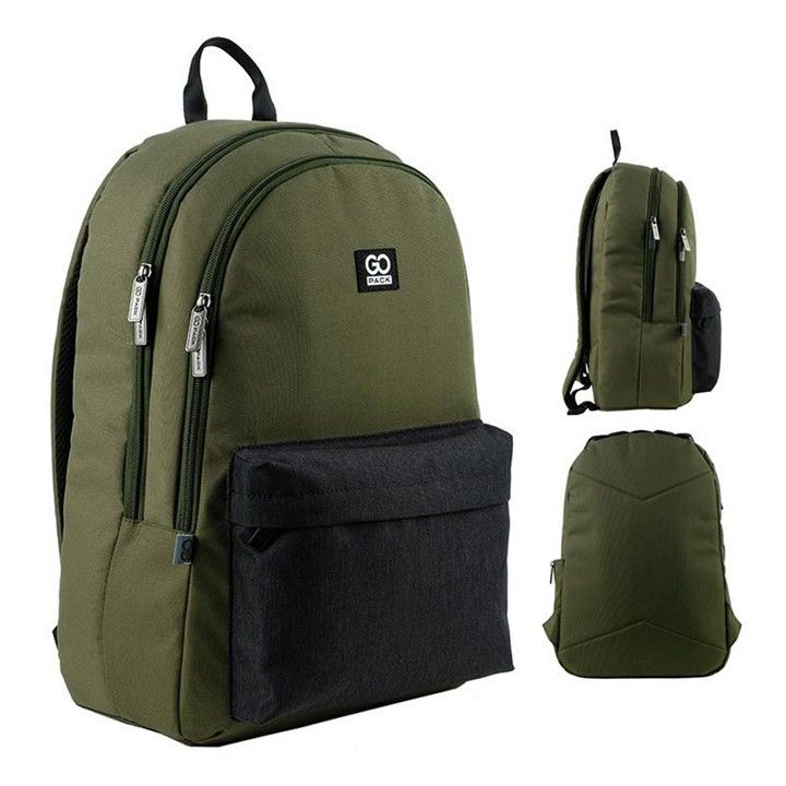 Рюкзак підлітковий GoPack Education Teens 140L-3 44*29*14см хакі фото