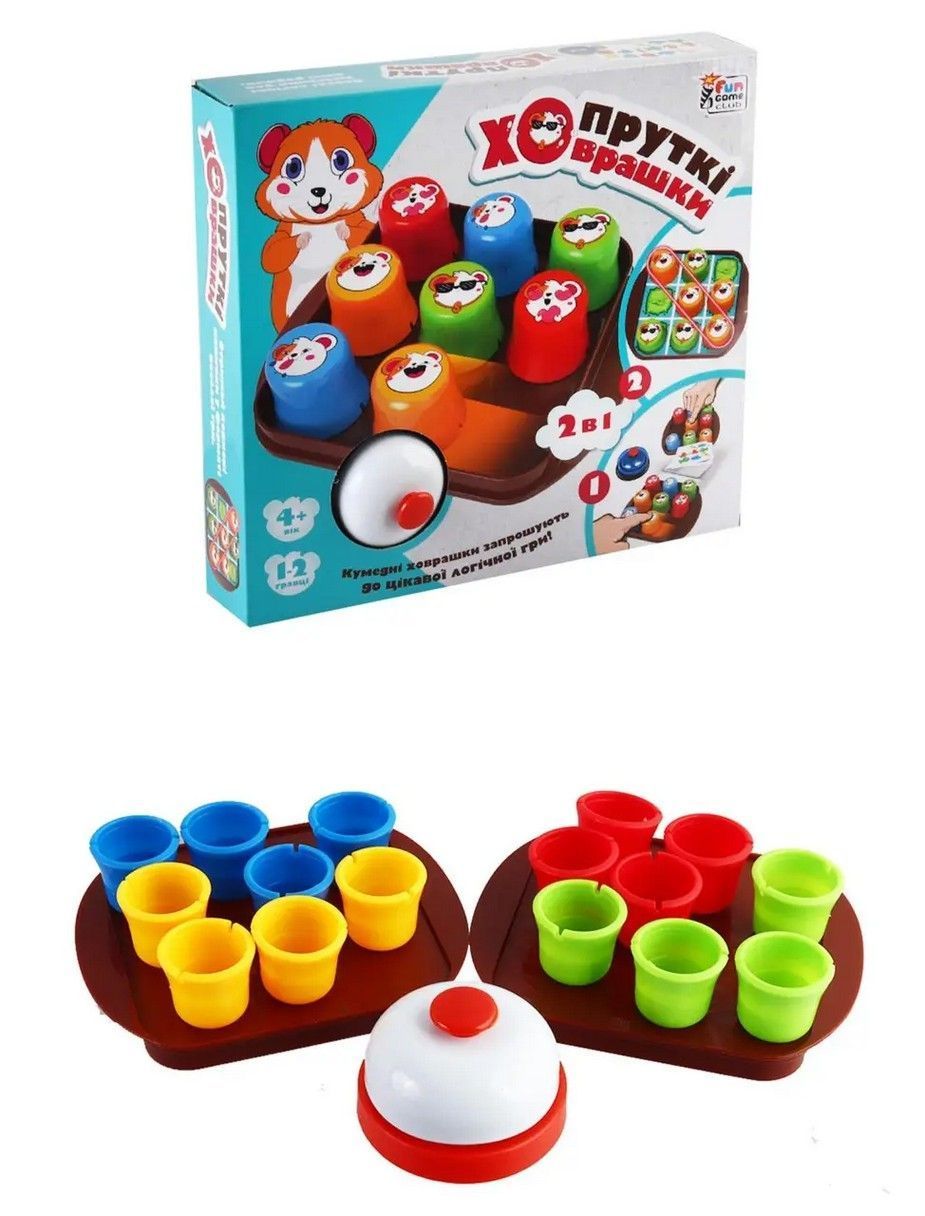 Гра настільна Пруткі ховрашки 4FUN Game Club 29*5,5*27см фото