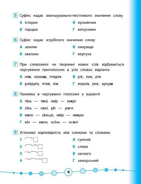 Я відмінник! Українська мова ТЕСТИ 3 клас Укр (Ула) фото