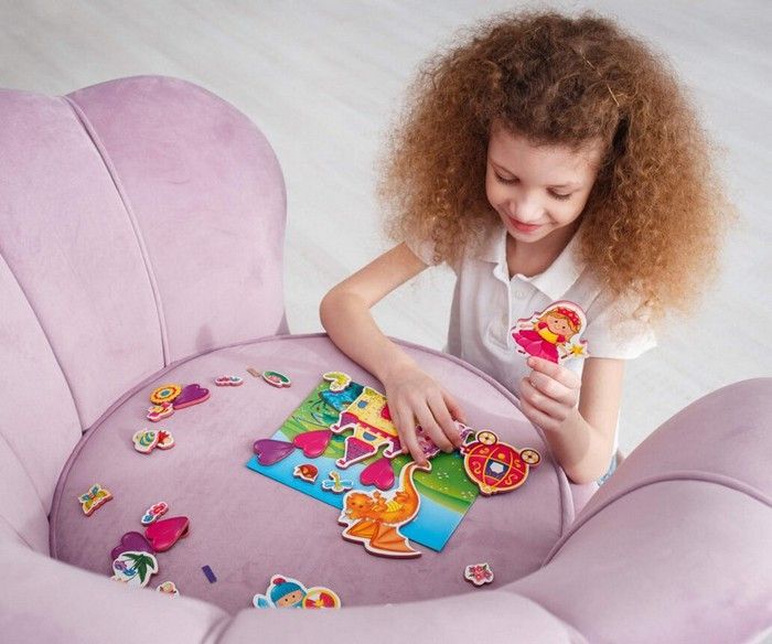 Гра магнітна Принцесса и рыцарь Рос Vladi Toys фото