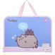 Папка-портфель пластикова В4 на блискавці Yes Pusheen з тканинними ручками фото 2