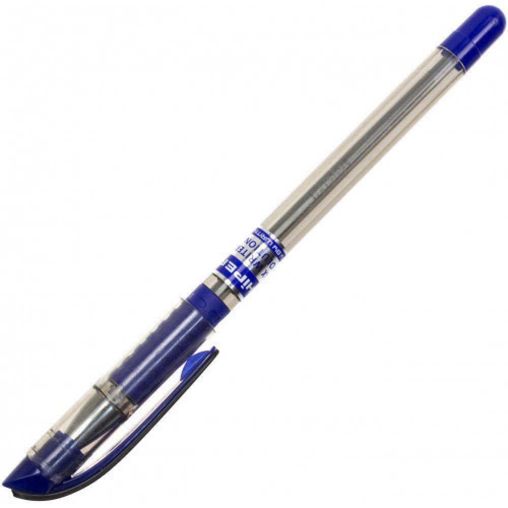 Ручка масляная Hiper Max Writer Evolution 2500м 0,7мм синяя фото