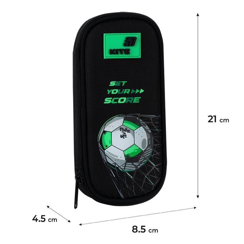 Пенал шкільний Kite для хлопчика на 1 відділення 662 Football фото