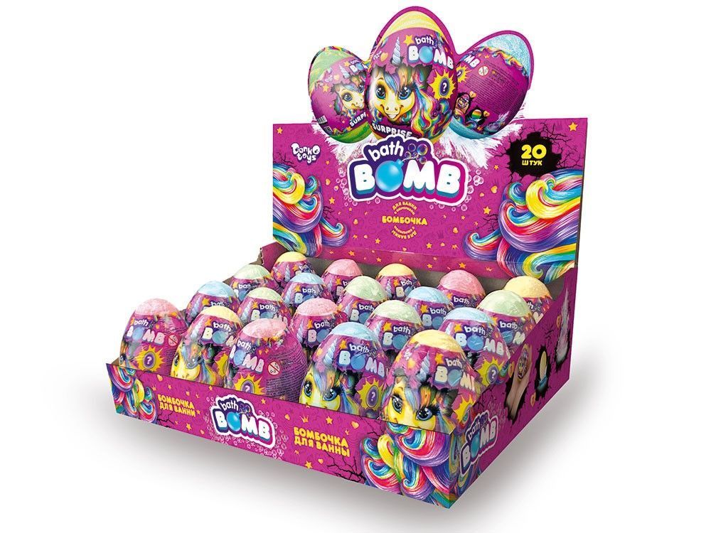 Бомбочка для ванны Bath Bomb Pony Danko Toys фото