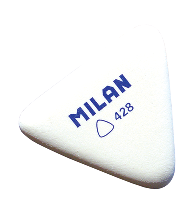 Гумка Milan 428 трикутна фото