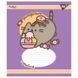 Тетрадь школьная Yes 12 листов линия Pusheen фото 2