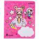 Зошит шкільний Kite 18 аркушів клітинка, УФ лак + глітер Tokidoki фото 6