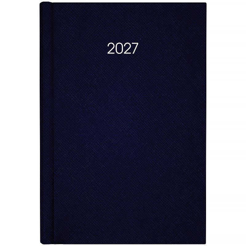 Щоденник датований 2027 Axent Classic Style A5 лінія 168 сторінок, тверда обкладинка, темно-синій фото