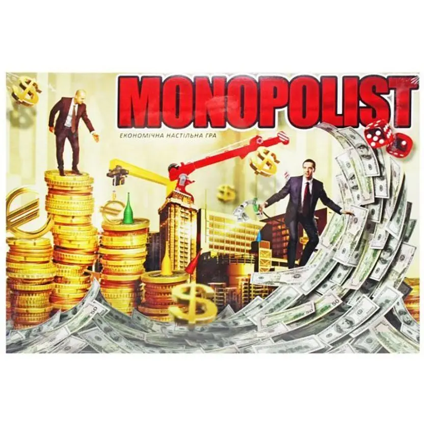 Гра настільна Monopolist Укр (Danko Toys) фото