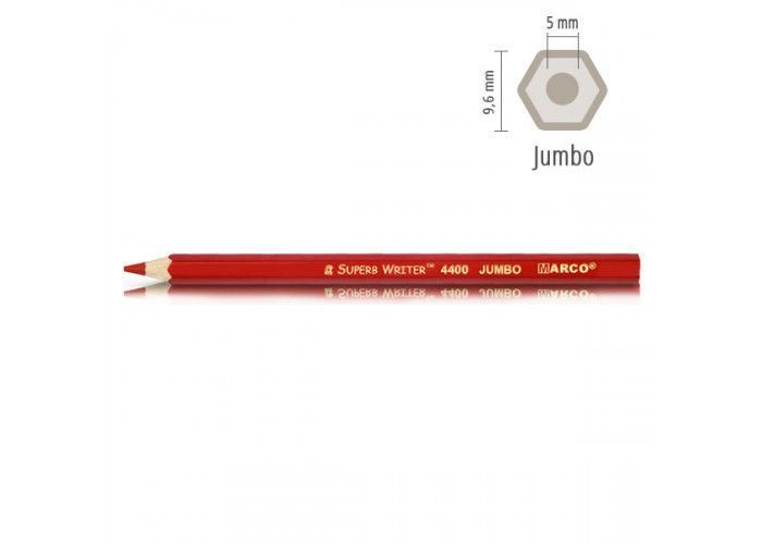 Карандаши цветные Marco Jumbo Super Writer 12 цветов фото