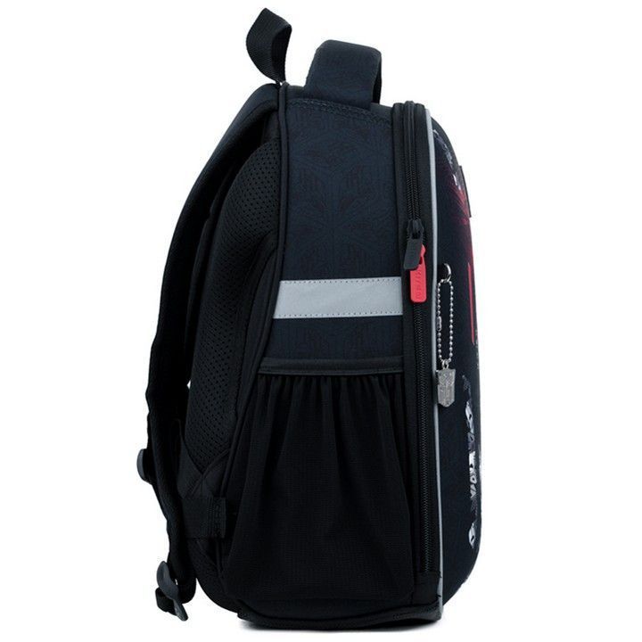 Рюкзак школьный каркасный для мальчика Kite Education Transformers 35*26*14см черный фото