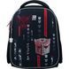 Рюкзак школьный каркасный для мальчика Kite Education Transformers 35*26*14см черный фото 1