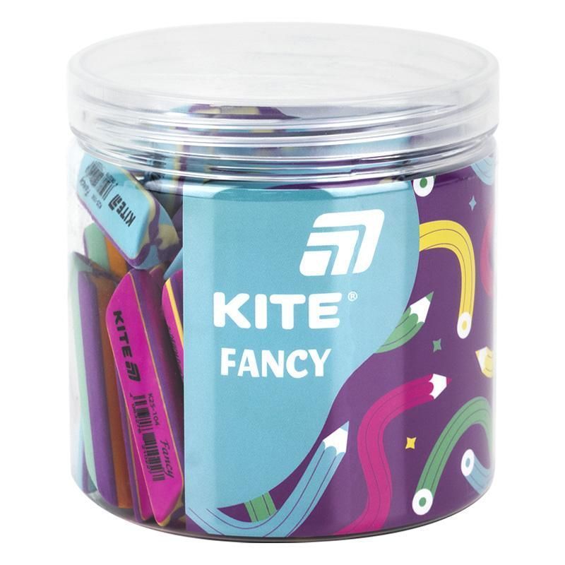 Гумка Kite Fancy кольорова, мікс фото