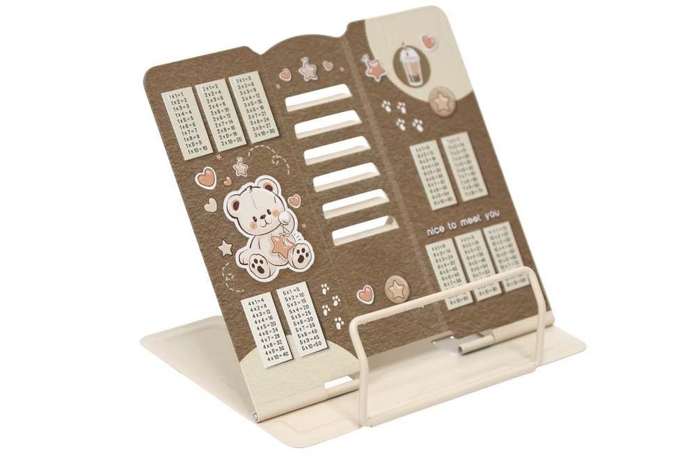 Підставка для книг металева Kidis Bear 20 &times; 19 см 2086 фото