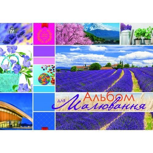 Альбом для малювання 40арк спіраль 160г/м2 Рюкзачок мікс фото