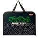 Папка-портфель пластикова 26&times;35&times;3см на блискавці Yes Minecraft Creepers з текстильними ручками, сіра фото 1