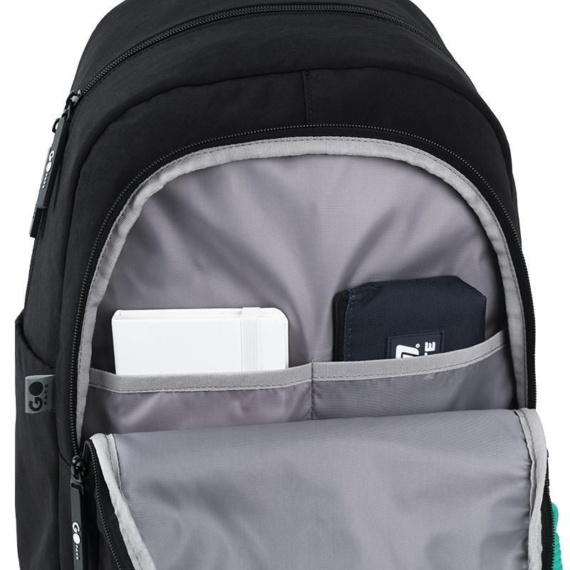 Рюкзак підлітковий GoPack Education Teens 141L 43&times;28&times;17см чорний фото