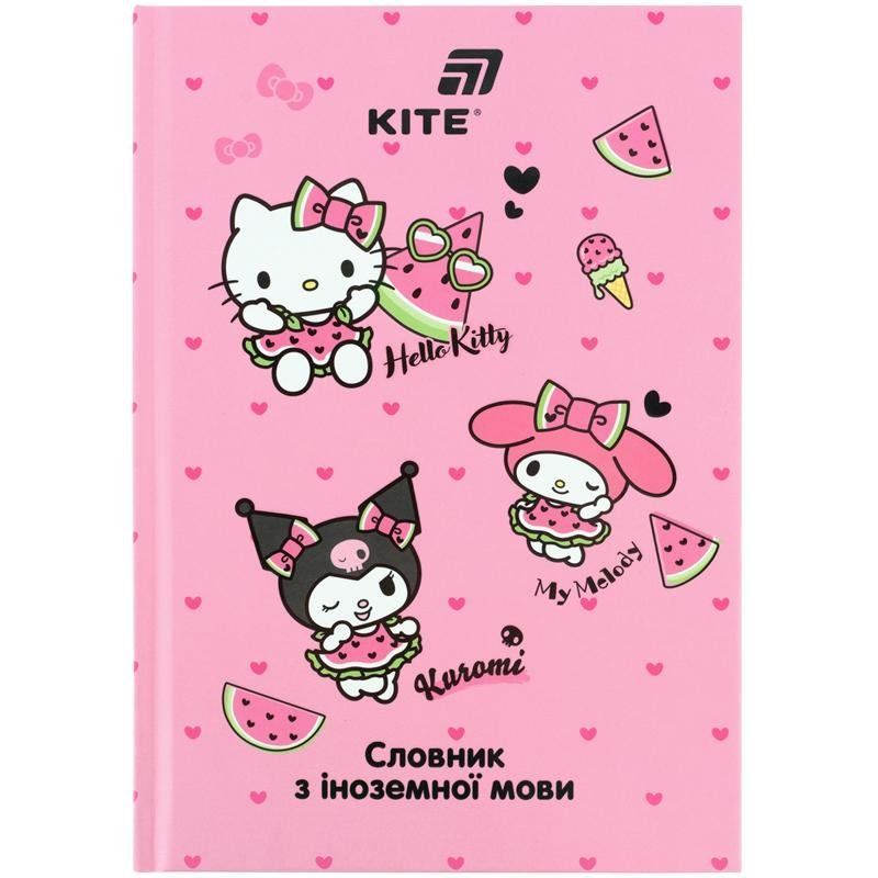 Словник для запису іноземних слів Kite Hello Kitty А5 60арк фото