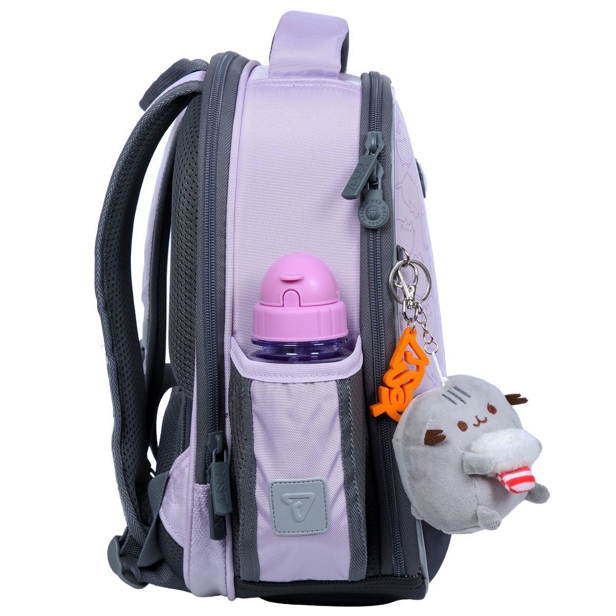 Рюкзак шкільний каркасний для дівчинки Yes H-100S Pusheen 35 &times; 28 &times; 15 см фото