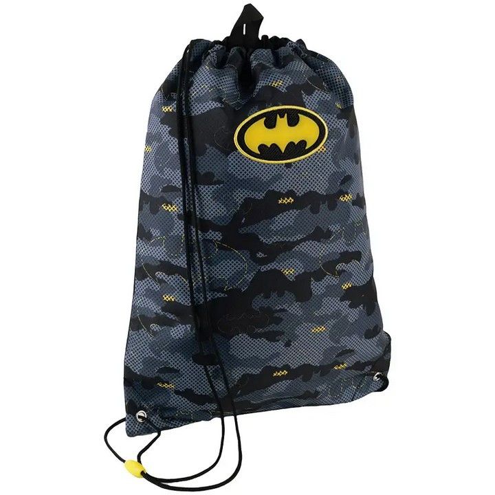 Сумка для взуття Kite 600M DC Comics Batman для хлопчика, сіра 46*33см фото