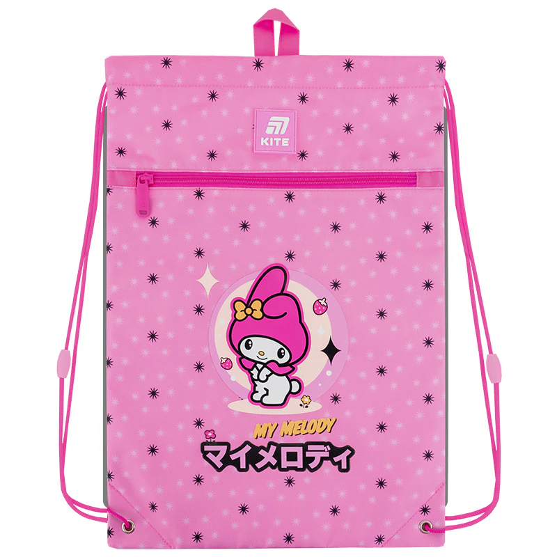 Сумка для обуви Kite 601M My Melody для девочки, розовая 46*33см фото
