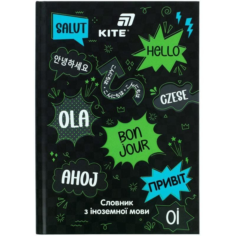 Словник для запису іноземних слів Kite Привіт А5 60арк фото