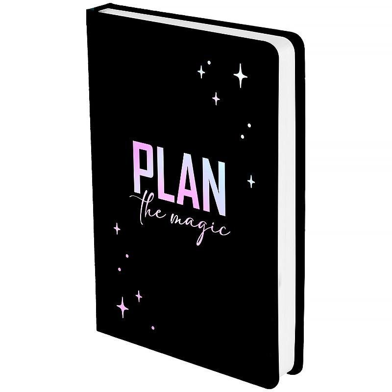 Щоденник датований 2027 Axent Partner Daily Vibes A5 лінія 184 сторінки, PU обклад., Plan the magic фото