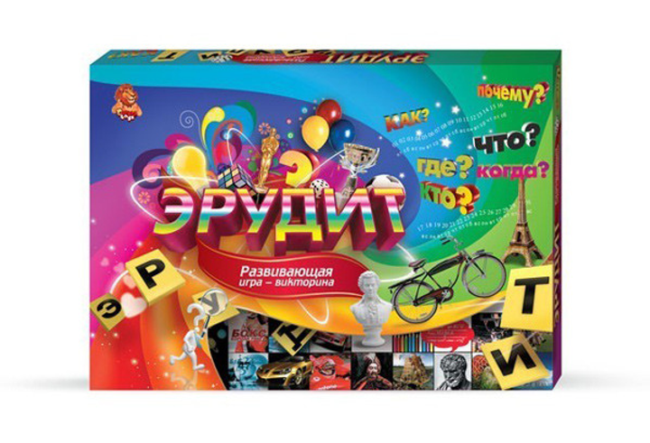 Гра настільна Эрудит Рос (Danko Toys) фото