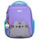 Рюкзак школьный каркасный Yes H-100S Pusheen Summer 35&times;28&times;15 см фиолетовый фото 2