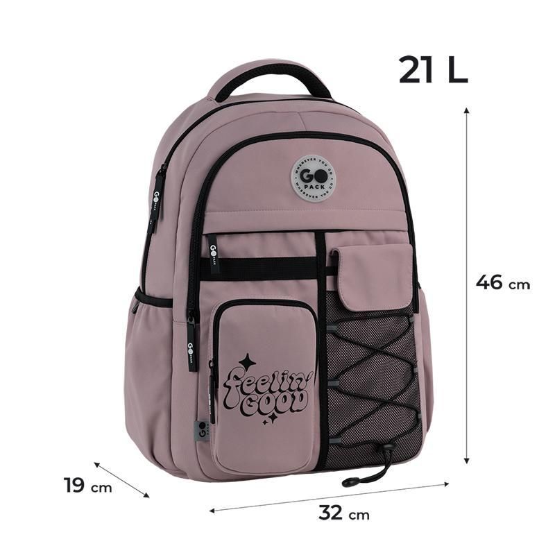 Рюкзак підлітковий GoPack Education Teens 184 46&times;32&times;19см рожевий фото
