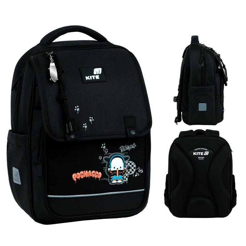 Рюкзак шкільний для хлопчика Kite Education 772 Pochacco 38,5 &times; 29 &times; 12,5см чорний фото