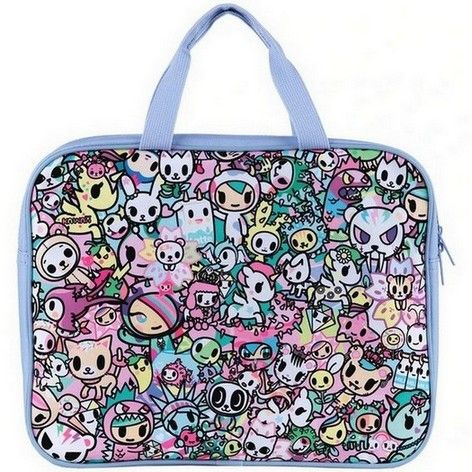 Сумка-портфель Kite для дівчинки 589 tokidoki 27*34*7см, блакитний фото