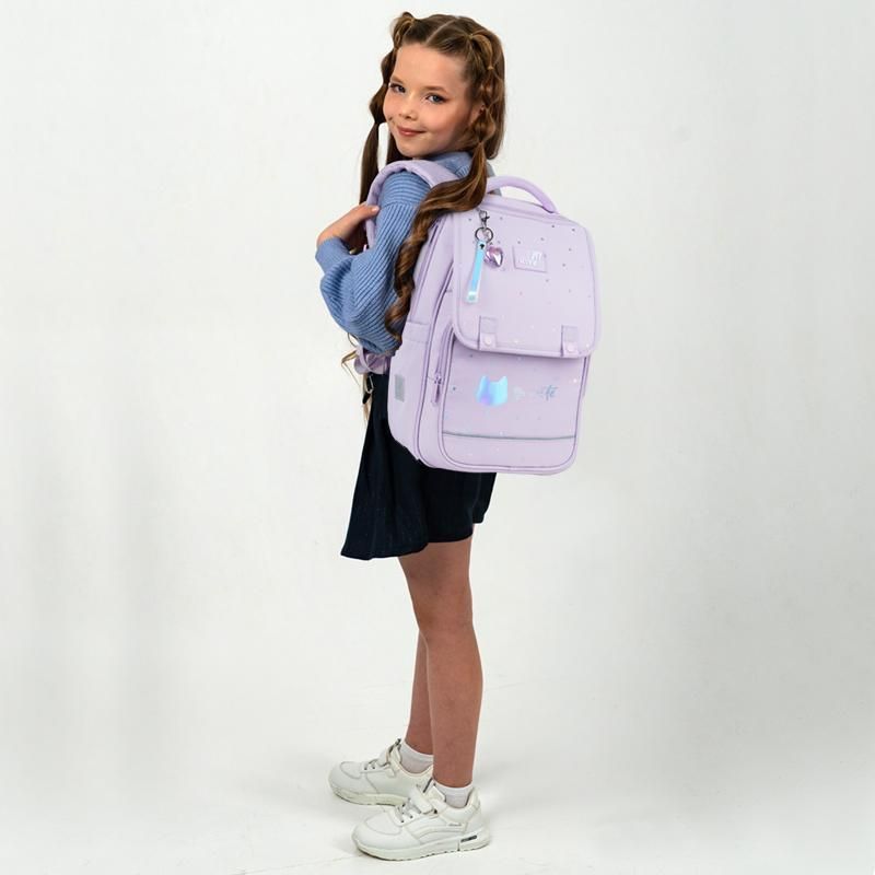 Рюкзак школьный для девочки Kite Education 772 So Cute 38,5 &times; 29 &times; 12,5 см, сиреневый фото
