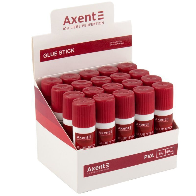 Клей-карандаш Axent PVA 15г фото