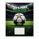 Тетрадь школьная 1Вересня 12 листов клетка Let's play football фото 2