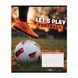 Тетрадь школьная 1Вересня 12 листов клетка Let's play football фото 3