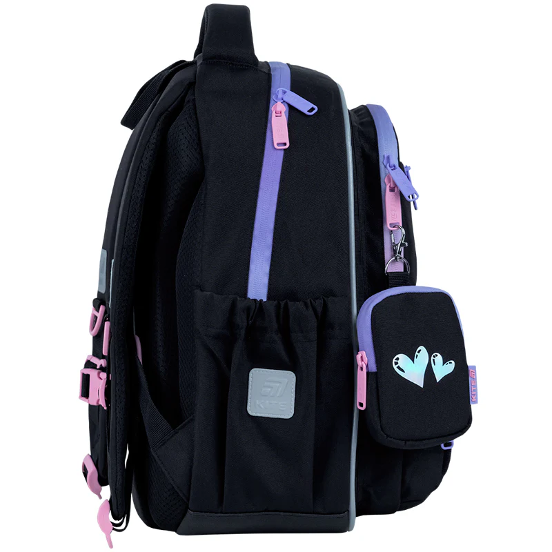 Рюкзак шкільний для дівчинки Kite Education 773 Anime Dream 39 &times; 28,5 &times; 13,5см чорний фото