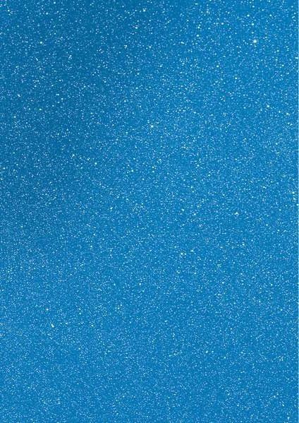 Фоамиран ООПТ 20*30см 1,8мм с глиттером, синий фото