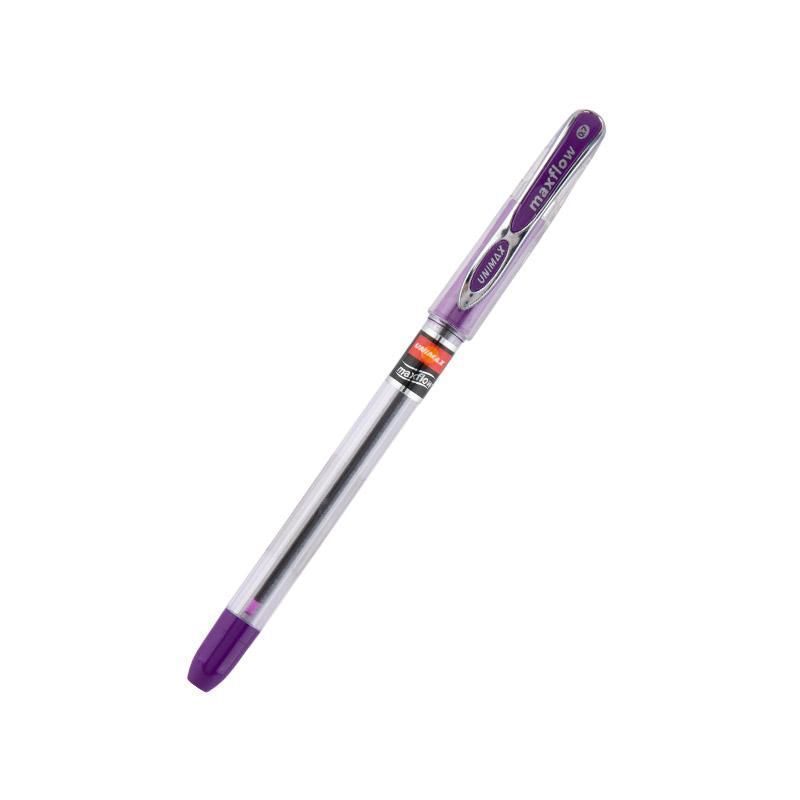 Ручка шариковая Unimax Maxflow 0,7мм фиолетовая фото