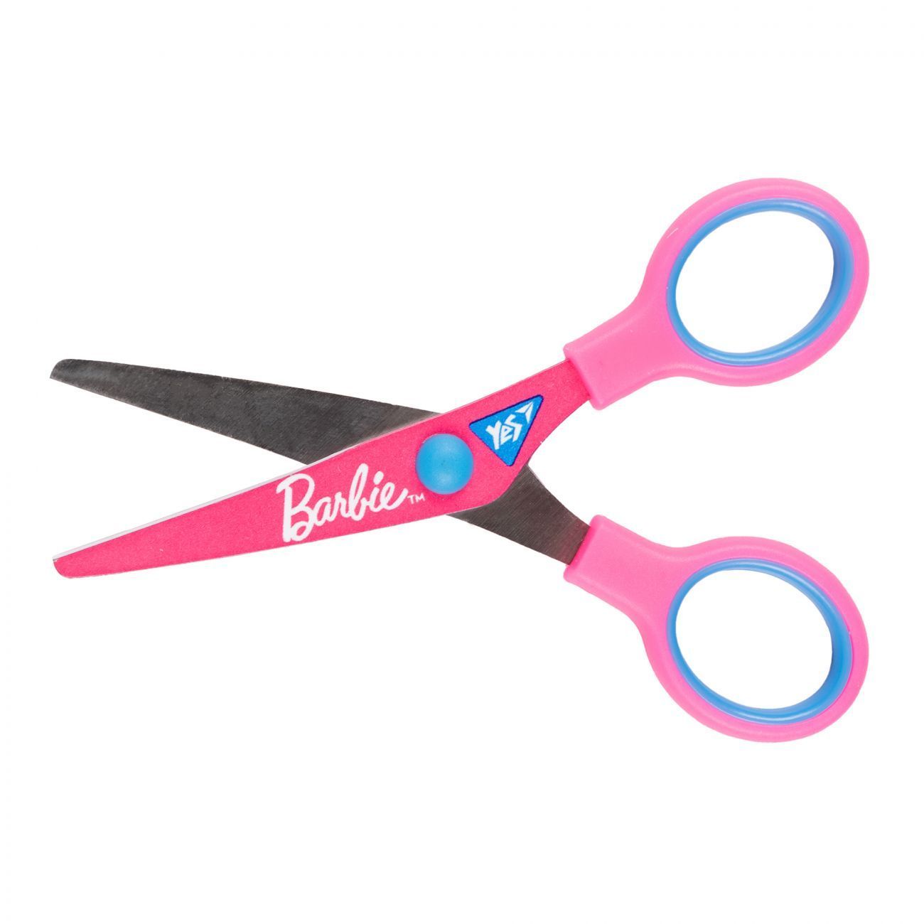Ножиці дитячі Yes Barbie 13см з принтом на лезі фото