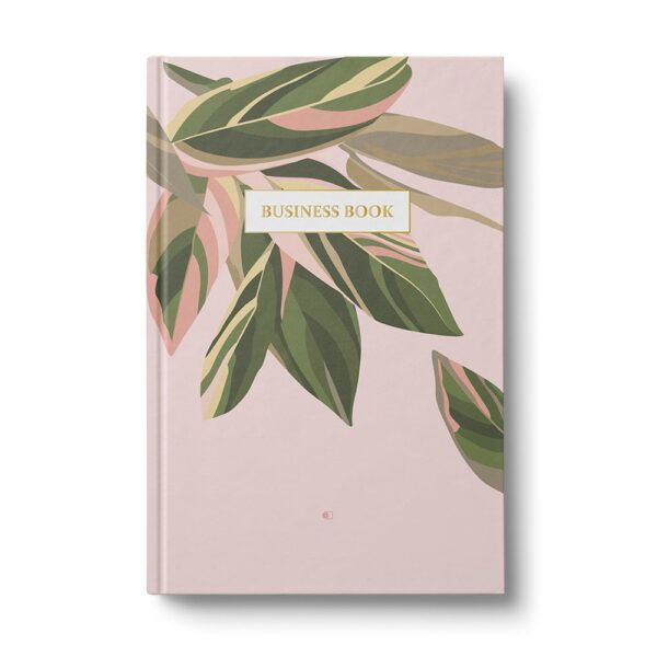 Блокнот А5 96л, в клетку, твердая обложка ArtPrint Ficus микс фото
