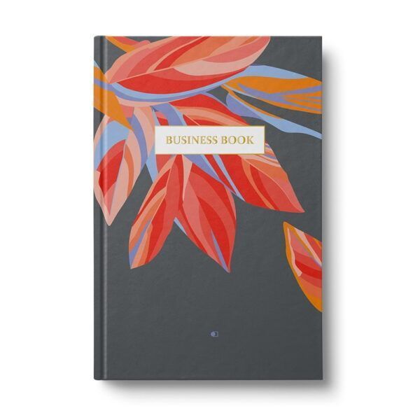 Блокнот А5 96л, в клетку, твердая обложка ArtPrint Ficus микс фото